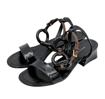 Louis Vuitton Monogram Patent Sandals 9163995141 157227116