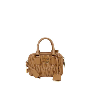 MIU MIU Braune Arcadi Tote-Bag 61197 157227323