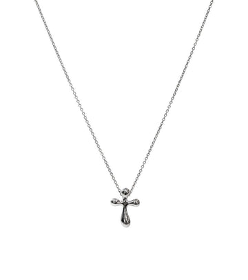 TIFFANY & CO Kreuz Silber Halskette 56869 157227362
