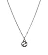 GUCCI Interlocking G Silber Halskette 52256 157227365 [P]