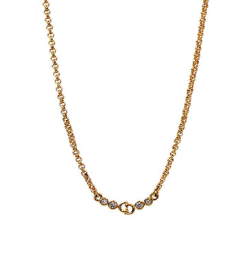 Dior Cubic CD Gold Necklace 56402 157227382