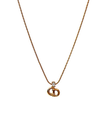 DIOR キュービックCDゴールドネックレス51855 157227384