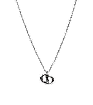 DIOR CD シルバー ネックレス 55303 157227389