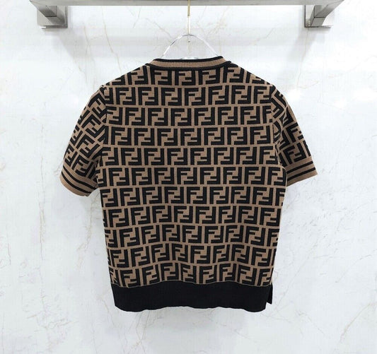 FENDI ff FF モチーフファブリックスウェター ニット FZY702 123516930
