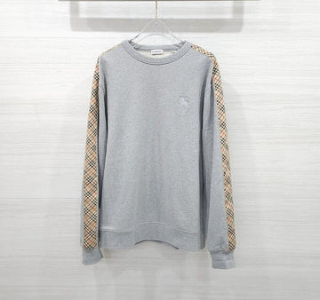 BURBERRY Gepunkteter Baumwoll-Sweatshirt mit Besatz 8117987 157237102