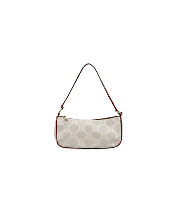 Celine Beige Fabric Mini Shoulder Bag 60071 157265996
