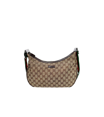 Gucci Brown GG Canvas Hobo Bag 59926 157266021