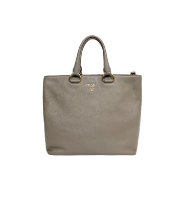 Prada Gray Vitello Daino 2WAY Bag 58199 157268479