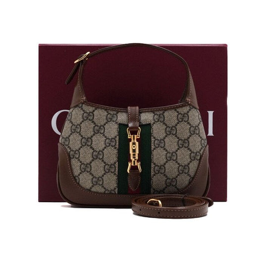 GUCCI ジャッキー 1961 ミニ ホーボー ショルダーバッグ クロスボディ aa64806 157271604 [P]