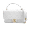 CHANEL Top Handle Pearl Crossbody Bag 61526011050 157278608 [P]