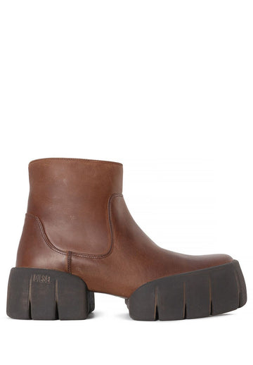 DIESEL レザー アンクルブーツ カプチーノ Y03786 P7389 T2254 157280618 [P]