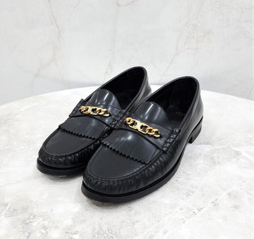 Celine Luko Triumph Chain Loafer 357784988C.38NO 134700788