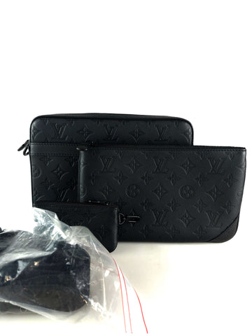 Louis Vuitton Shadow Monogram Trio Messenger Crossbody Bag M46602 14435 157297171