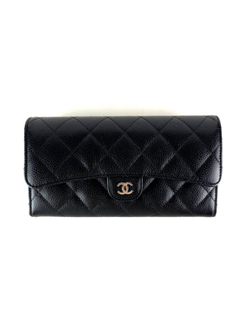CHANEL Klassische Caviar Klappe Geldbörse AP0241 14430 157297240