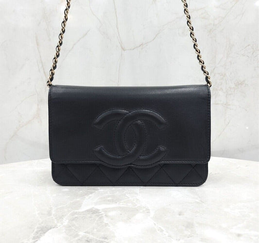 CHANEL CCロゴ タイムレス WOC チェーンバッグ 30番台 109393977