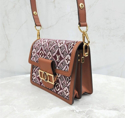 LOUIS VUITTON 1854 モノグラム ミニ ドフィン ショルダーバッグ M57172 125117508