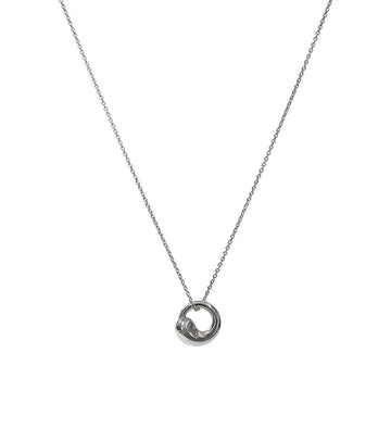 TIFFANY & CO Kreis Silber Halskette 53190 157300833