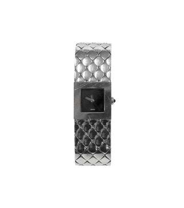 CHANEL 19mm Matelasse Steel Watch 59271 157300859