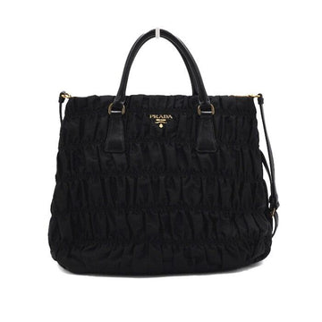 Prada Tessuto Pocono Gauffre Tote Bag and Shoulder Bag Gold Logo B1789L 157312238