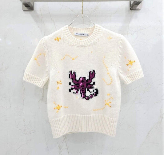DIOR ゾディアック ピクセル セーター 半袖 117789032