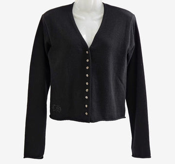 CHROME HEARTS ラインストーンカシミヤカーディガン 157333372