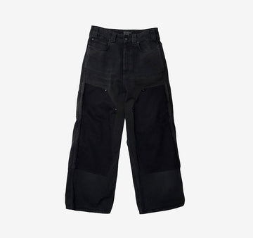 BALENCIAGA Unbenutzte Patchwork Jeanshose D80LK3VZ 838672 25FW 157334445