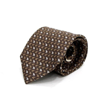 Salvatore Ferragamo Elephant Pattern Silk Tie aa64860 157339701