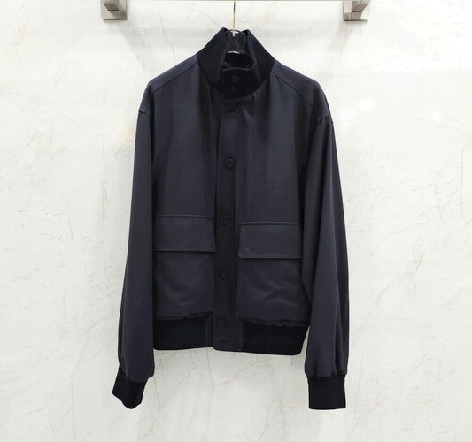 DIOR アイコン ハリントン コットン シルク ジャケット 493C422 115606806