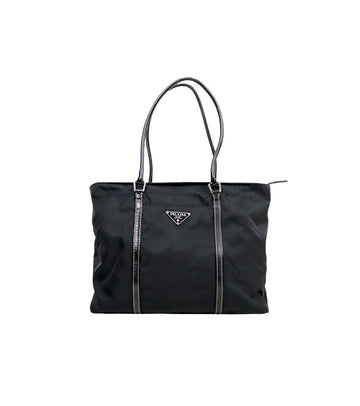 PRADA Schwarze Pocono Schultertasche 61428 157385009