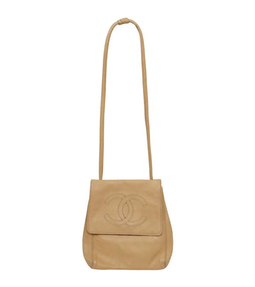 CHANEL Beige Big CC Flap Schultertasche 61498 157385191