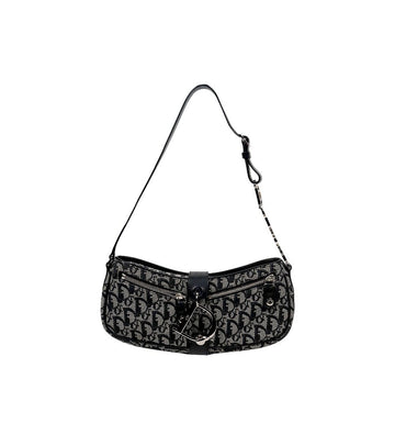 DIOR Oblique Canvas D-Ring Schultertasche 61758 157385104