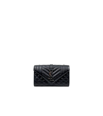 SAINT LAURENT Schwarze Umschlagkette Schultertasche 61769 157385133