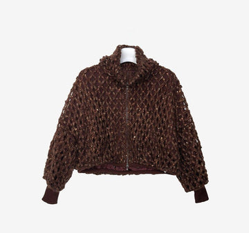 Brunello Cucinelli Spangle Zip-up Cardigan 4PO7DCZV 157388819