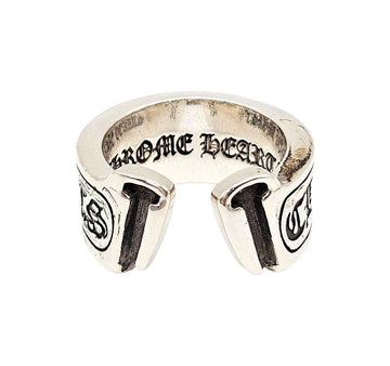 CHROME HEARTS スクロールラベルリング 155898738