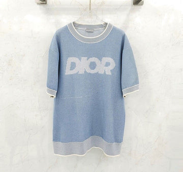 DIOR Baumwollmischung Strick T-Shirt 393M653AT563 151756744