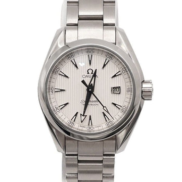 Omega Aqua Terra 30MM Quartz Steel Women's Watch AA64145 157394181