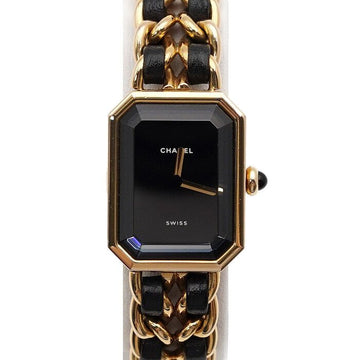 CHANEL PREMIERE M Gold Chain Quartz Women's Watch aa62908 157394190