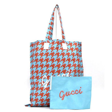 Gucci Houndstooth Eco Tote Bag with Pouch aa64886 157394328