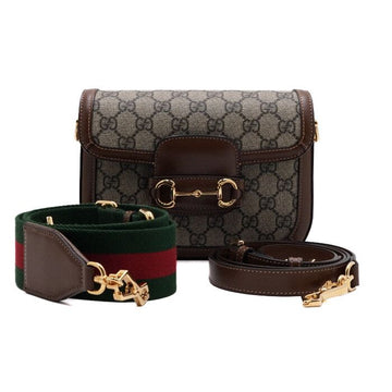 GUCCI Horsbit 1955 Leder Mini Schultertasche und Crossbody aa64995 157394331