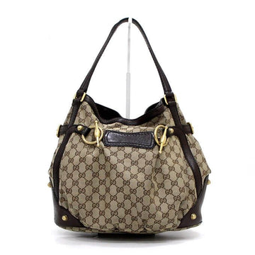 Gucci Canvas Jackie Medium Tote Bag and Shoulder Bag 203546 157394337