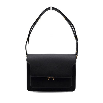 Marni Saffiano Leather Trunk Shoulder Bag 12345 157394359