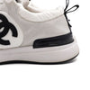 CHANEL White Suede Nylon Women's Sneakers G37122 157398902 [P]
