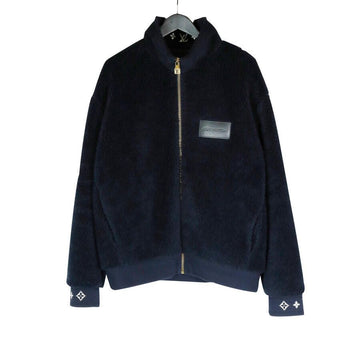 LOUIS VUITTON レザー パッチ フリース ブルゾン ジャケット 14464 157399112 [P]