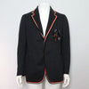 Gucci Gray Wool Blended Embroidery Men's Jacket 552822 157412832 [P]