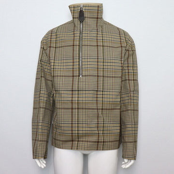 HERMES Wollgemischte Check Pocket Männerhemd H162540HF 157412912