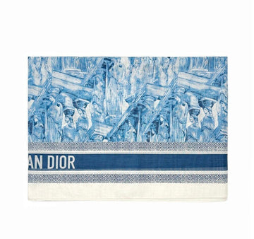 DIOR Unbenutzter Baumwoll-Schal DIA110626 153826690