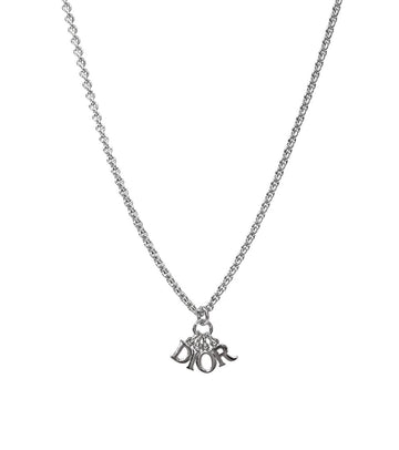 Dior Mini Revolution Silver Necklace 60032 157414897