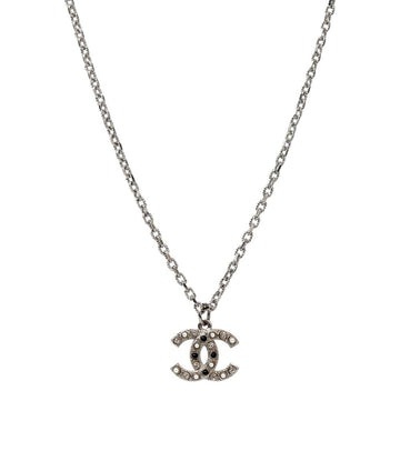 CHANEL パール CC シルバー ネックレス 62390 157414902