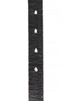 OUR LEGACY Regasi schwarze Leder 2 cm geflochtenem Gürtel A42382BB 128751667 [P]