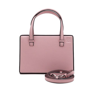 Loewe Pink Calfskin Postal Small Women's Tote Bag and Shoulder Bag Crossbody 30956W85 157429849